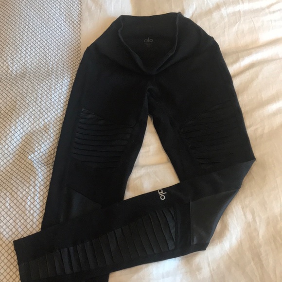 Alo high waisted moto leggings xs - Picture 4 of 4